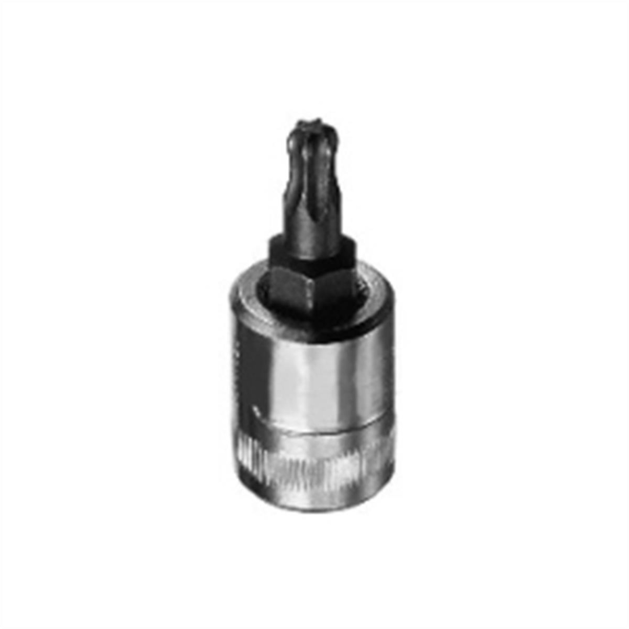 VIM Tools T30 Ball Torx Bit — 1/4in. Hex Drive, 1in. Length, S2 Steel, Model# VIMVI108T30B